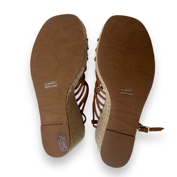 Via Spiga Selma strappy espadrille wedge sandals - Picture 6 of 7